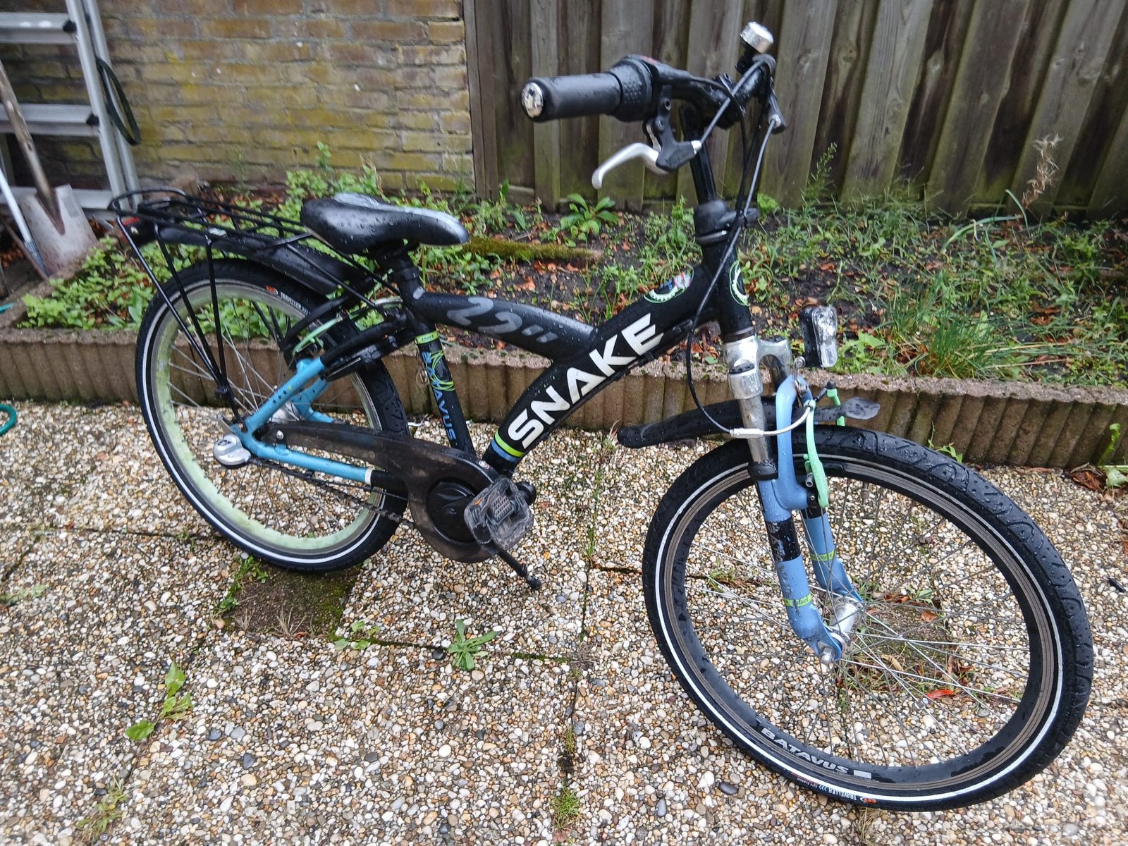 Batavus Snake 22 inch Rijklaar, Ophalen, Zo goed als nieuw, 22 inch, Versnellingen