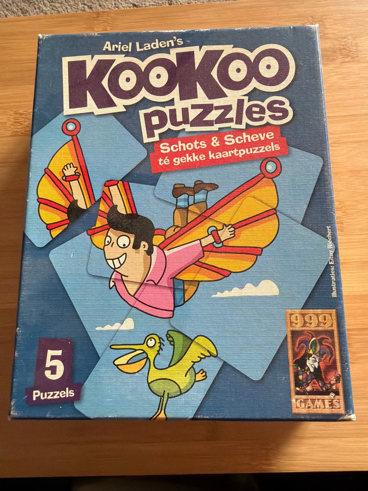 Ariel Laden's Kookoo Puzzles: Schots & Scheve Kaartpuzzels, Ophalen of Verzenden, Gebruikt, Overige typen