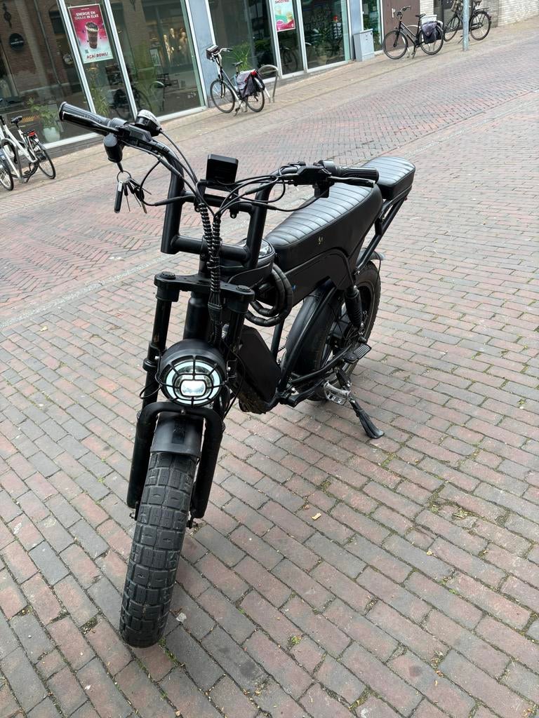 Fatbike V20 Pro - met 3 accus(Opvoerbaar), Gebruikt, Versnellingen, Schijfrem, 53 tot 57 cm