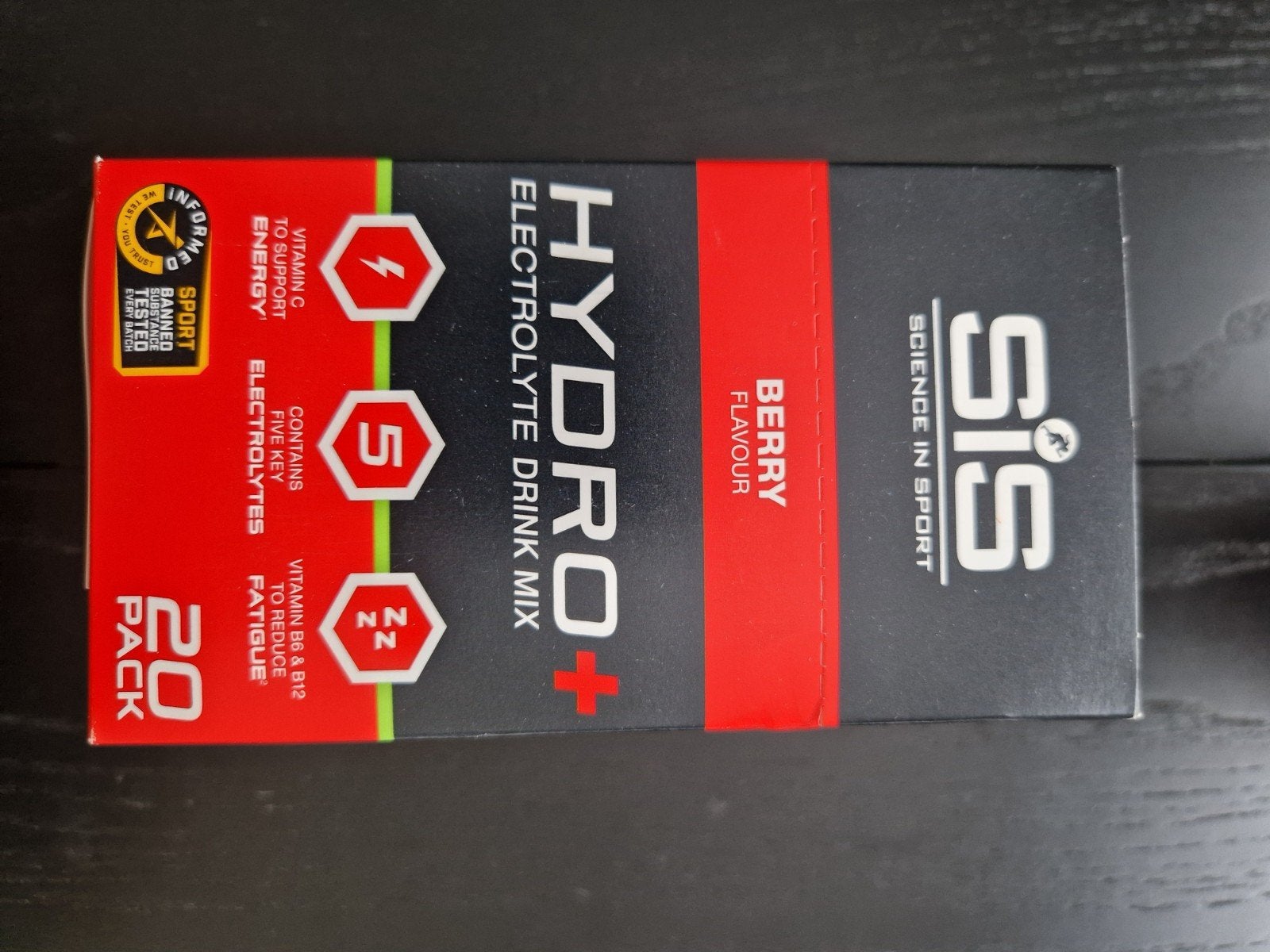 SiS Hydro+ Elektrolyten Drank Mix - Berry Smaak (20 zakjes), Ophalen of Verzenden, Nieuw, Poeder of Drank