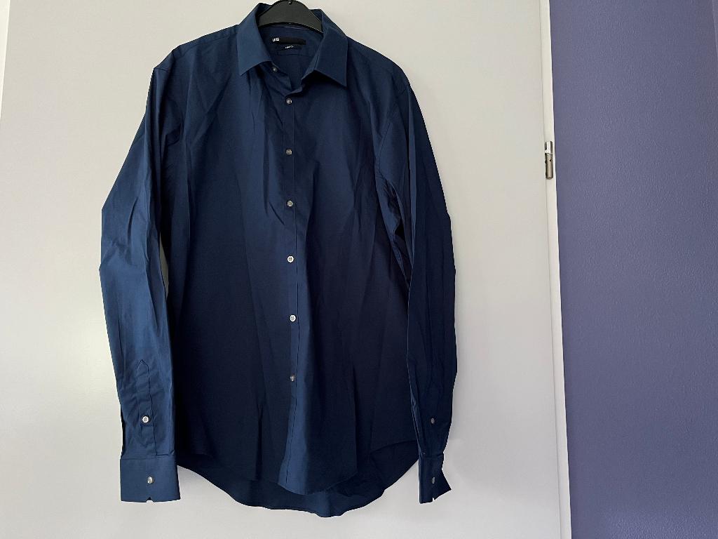 Overhemd merk WE maat XL, Blauw, Nieuw, Ophalen of Verzenden, WE Fashion