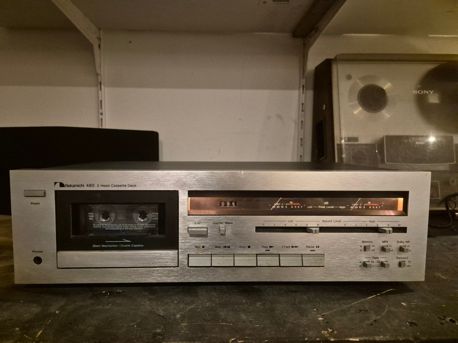 Nakamichi 480 cassettedeck., Ophalen, Overige merken