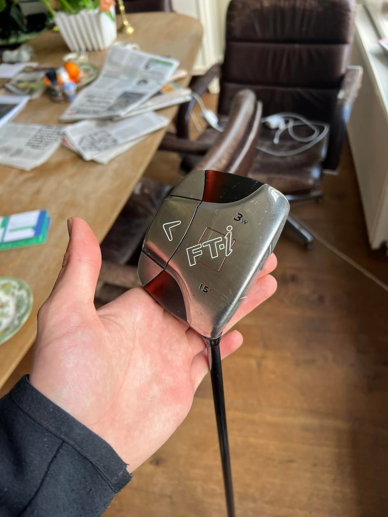 Callaway FT-i Fairway Wood 3 (15) | Square Fusion | Flex R, Ophalen of Verzenden, Zo goed als nieuw, Club, Callaway