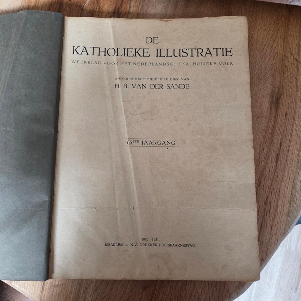 De Katholieke Illustratie 1930-1931 - 65e Jaargang, Boeken, Ophalen of Verzenden, Gelezen, Overige typen