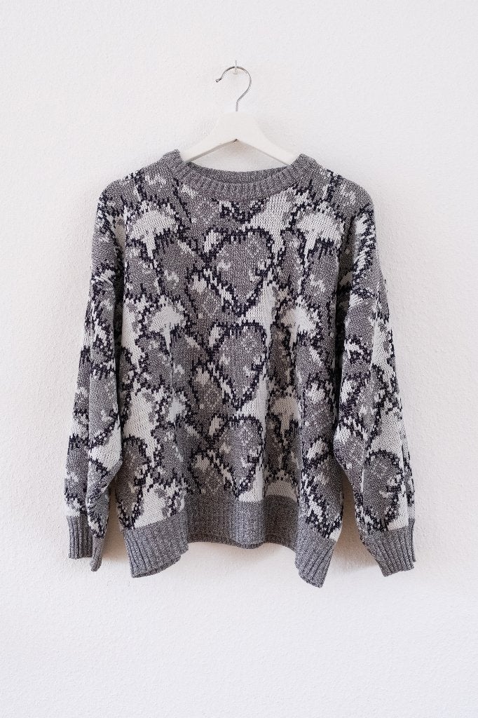 Vintage Trui Maat S, Ophalen of Verzenden, Vintage, Maat 36 (S), Grijs