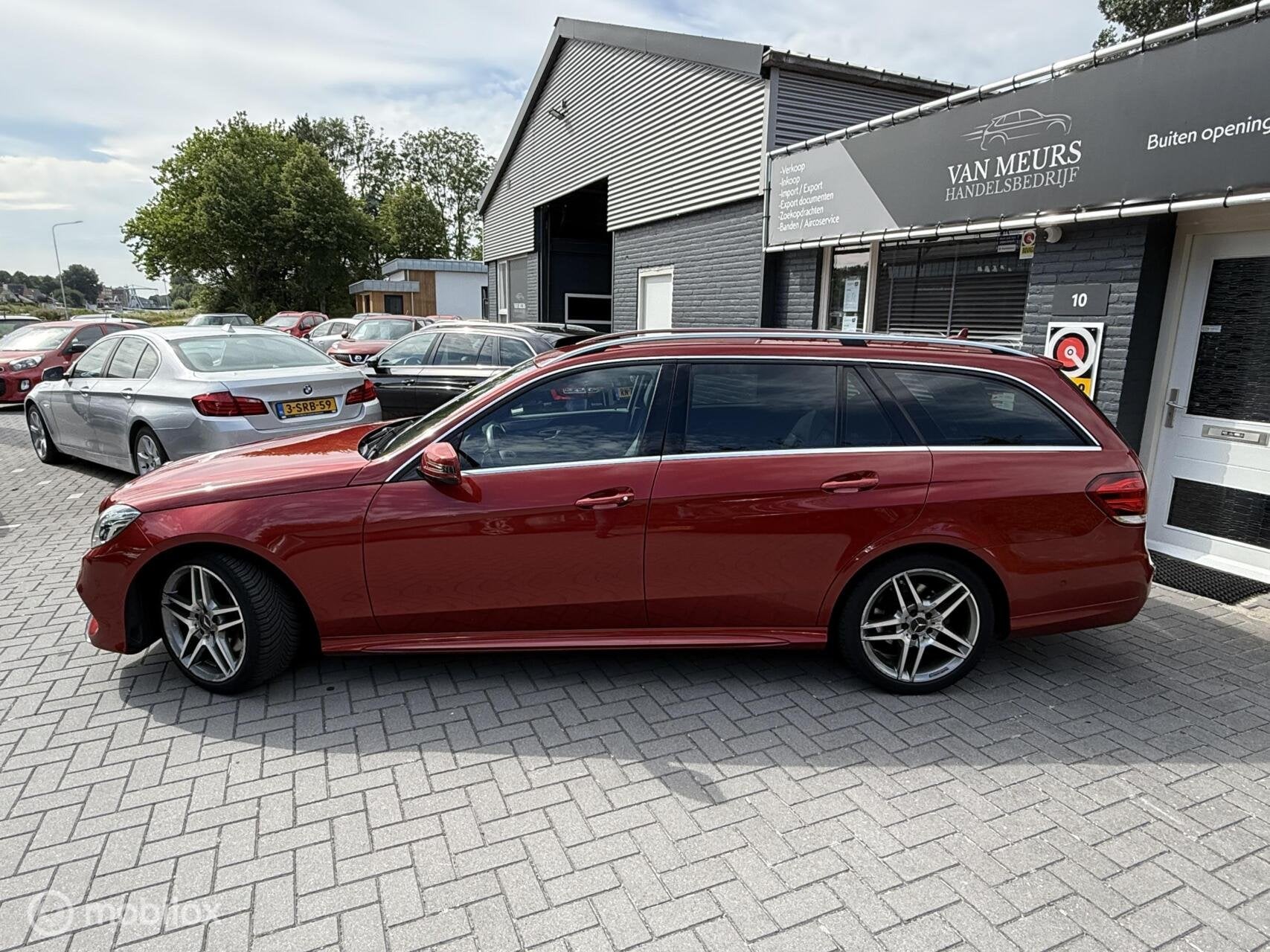 Mercedes E-klasse Estate 220 BlueTEC Ambition Avantgarde, tr, Auto's, Achterwielaandrijving, Gebruikt, Leder en Stof, Origineel Nederlands