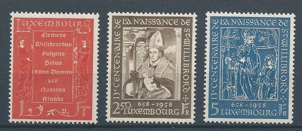 5514 – Luxemburg – Mi Nr 583-585 (postfris), Ophalen of Verzenden, Luxemburg, Postfris