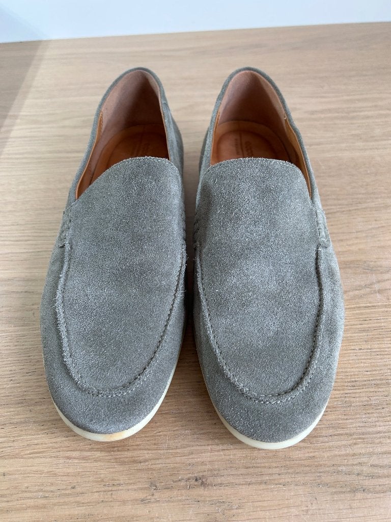 Ecco Instappers Loafers Donkergroen Maat 41, Loafers, Overige kleuren, Ophalen of Verzenden, Gedragen