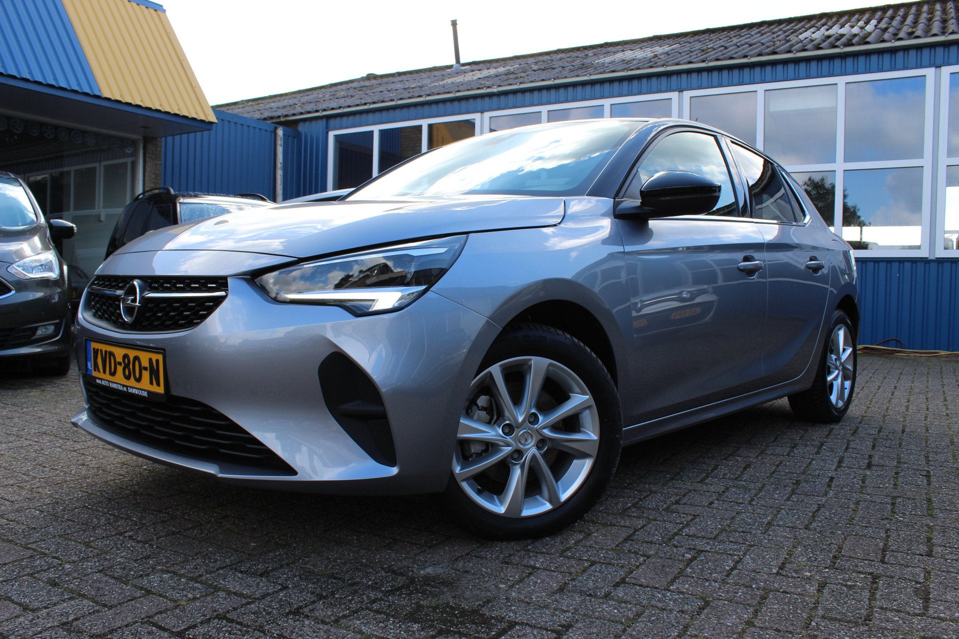 Opel Corsa 1.2i "GS Line" Cruise - Navi - 5 Deurs ! 100 Pk, Auto's, Voorwielaandrijving, 101 pk, Gebruikt, Leder en Stof