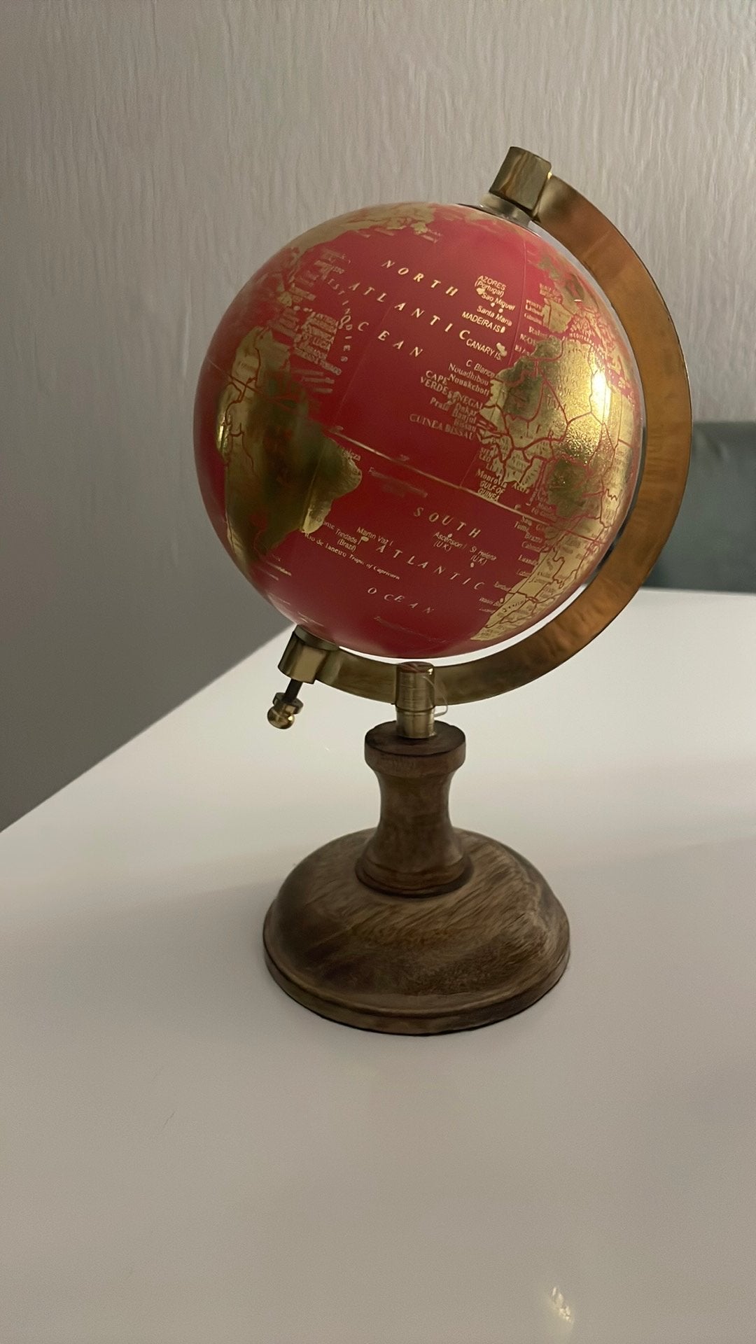 Wereldbol, Ophalen, Zo goed als nieuw