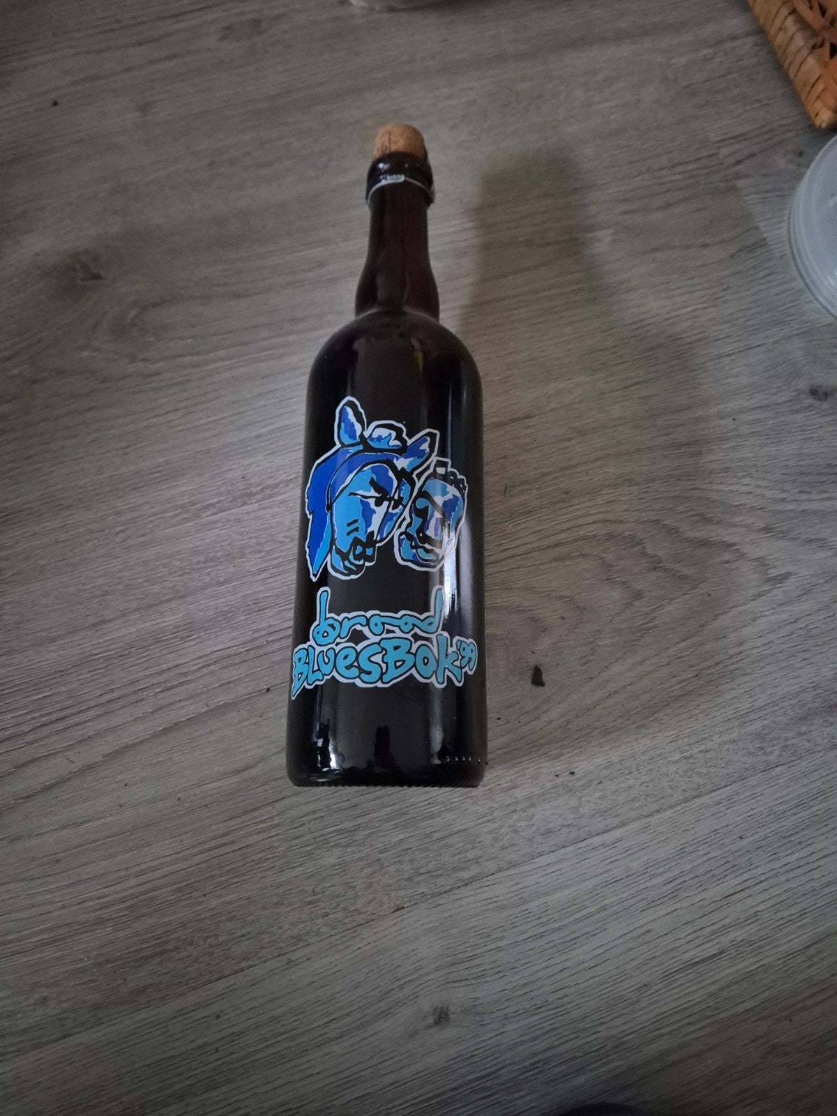 herman brood bluesbok '99 nog dicht bier fles, Ophalen, Nieuw, Flesje(s), Overige merken