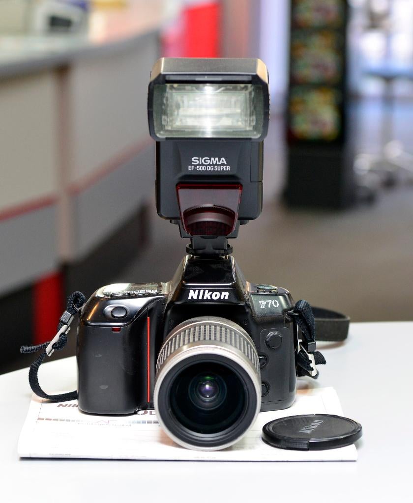 Nikon F70 body, Gebruikt, Spiegelreflex, Nikon, Ophalen of Verzenden