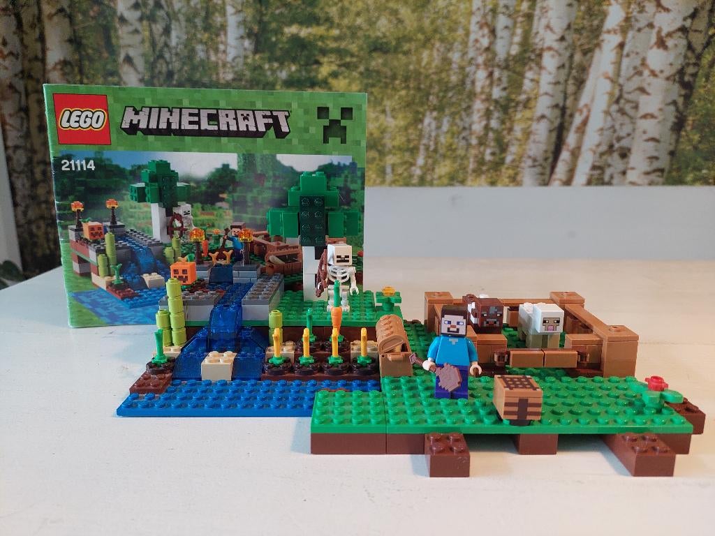 Lego Minecraft The Farm 21114, Minecraft, Lego, Ophalen of Verzenden, Complete set