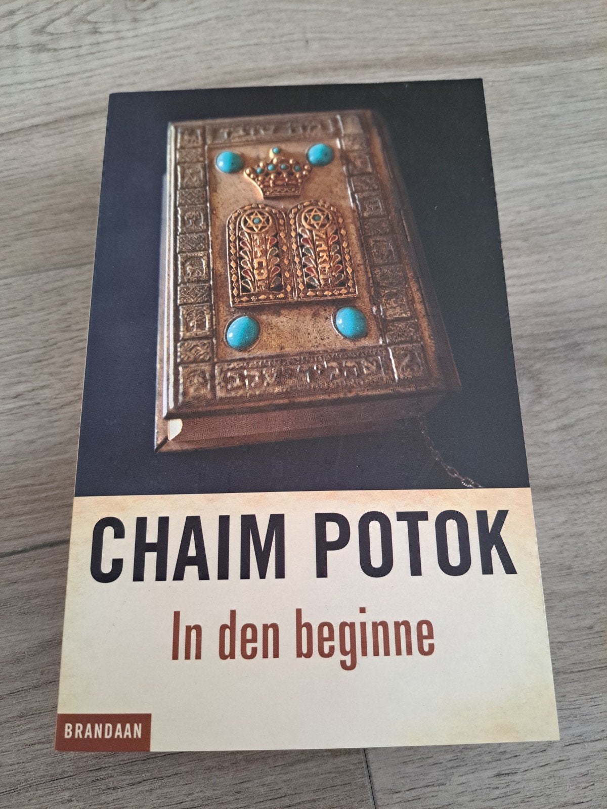 Chaim Potok - In den beginne, Boeken, Ophalen of Verzenden, Gelezen, Chaim Potok, Europa overig