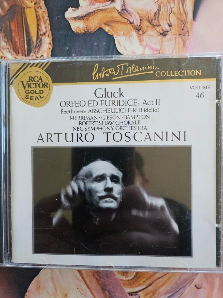 Gluck Orfeo ed Euridice / Beethoven Fidelio - Toscanini CD, Ophalen of Verzenden, Classicisme, Zo goed als nieuw, Opera of Operette