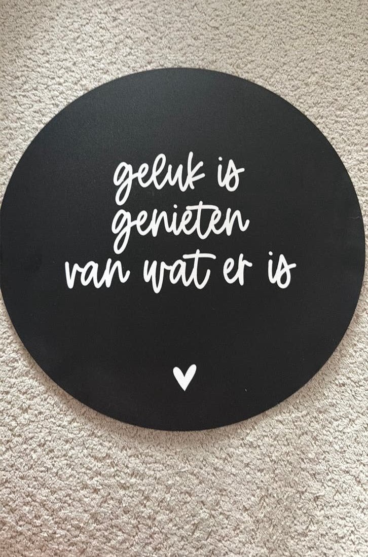 Wandbord - nieuw, Ophalen of Verzenden, Nieuw