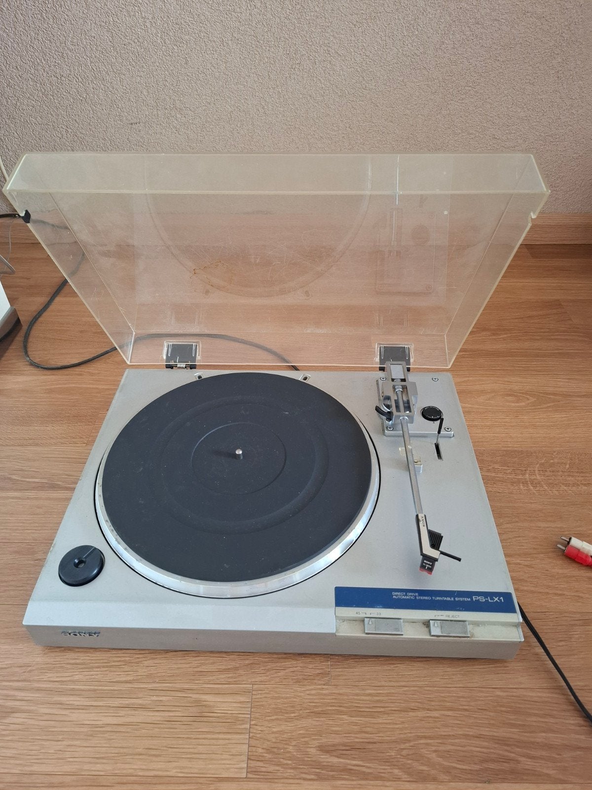 Sony PS-LX1 Platenspeler met Stofkap, Audio, Tv en Foto, Platenspelers, Ophalen, Gebruikt, Platenspeler, Sony