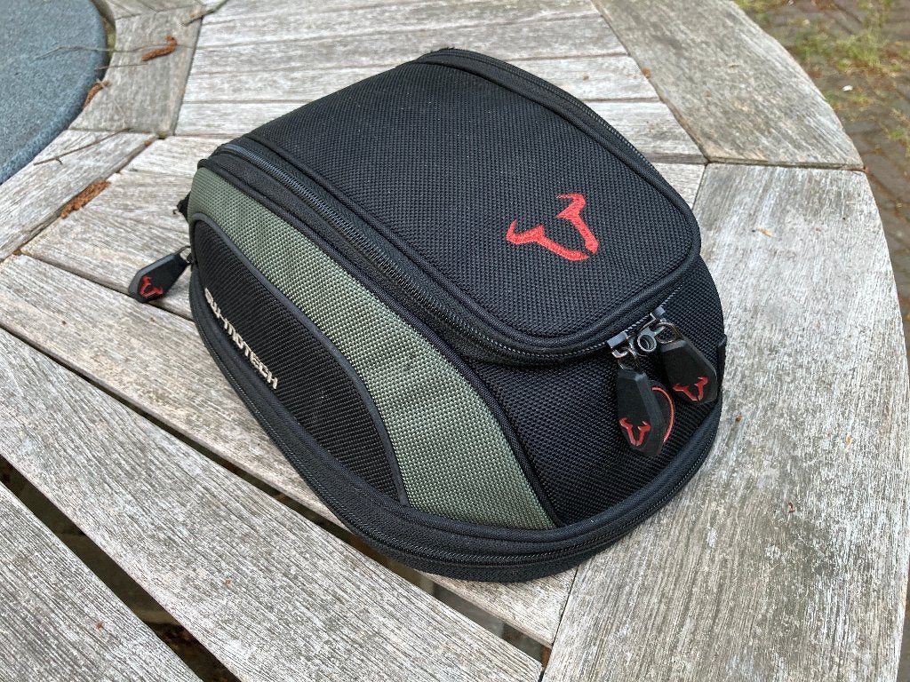 SW‑Motech EVO Micro tanktas + EVO tankring (BMW K1200S 2008), Ophalen of Verzenden, Zo goed als nieuw