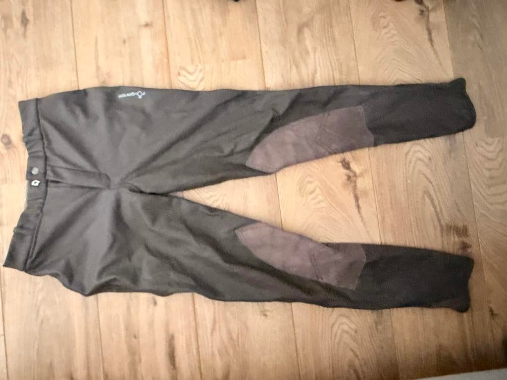 Waterdichte paardrijbroek Decathlon Fouganza, Dieren en Toebehoren, Paardrijkleding, Ophalen of Verzenden, Zo goed als nieuw, Onderkleding