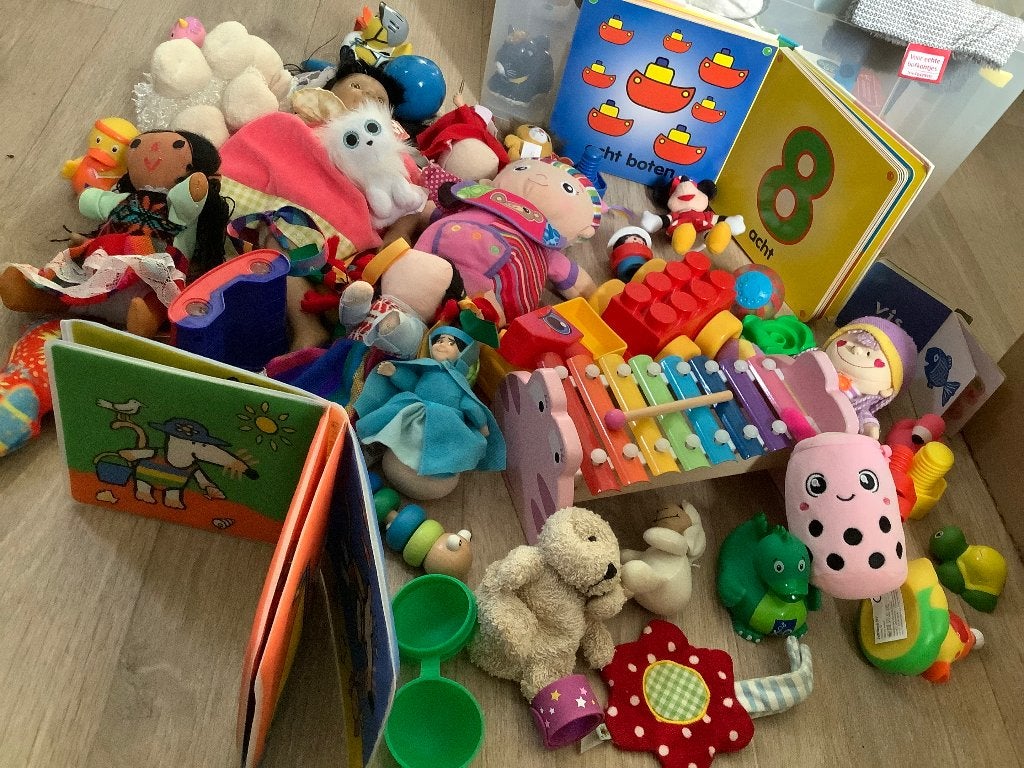 Baby’s speelgoed, Ophalen of Verzenden, Zo goed als nieuw, Overige typen, Met wieltjes
