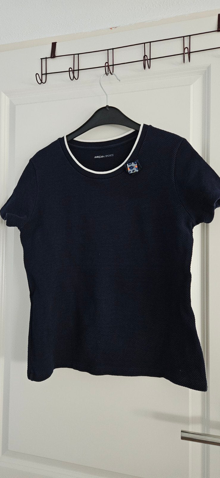 Marc Cain Sports T-shirt - Maat M, Maat 38/40 (M), Blauw, Ophalen of Verzenden, Zo goed als nieuw