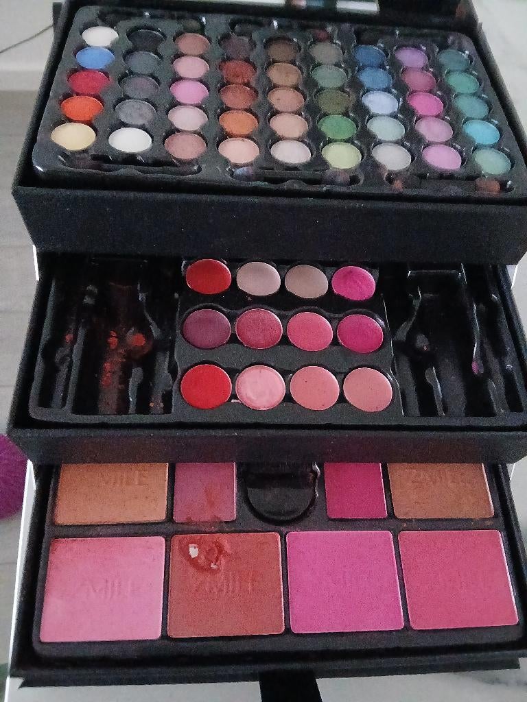 Make up kistje, Ophalen, Zo goed als nieuw, Gehele gezicht, Make-up