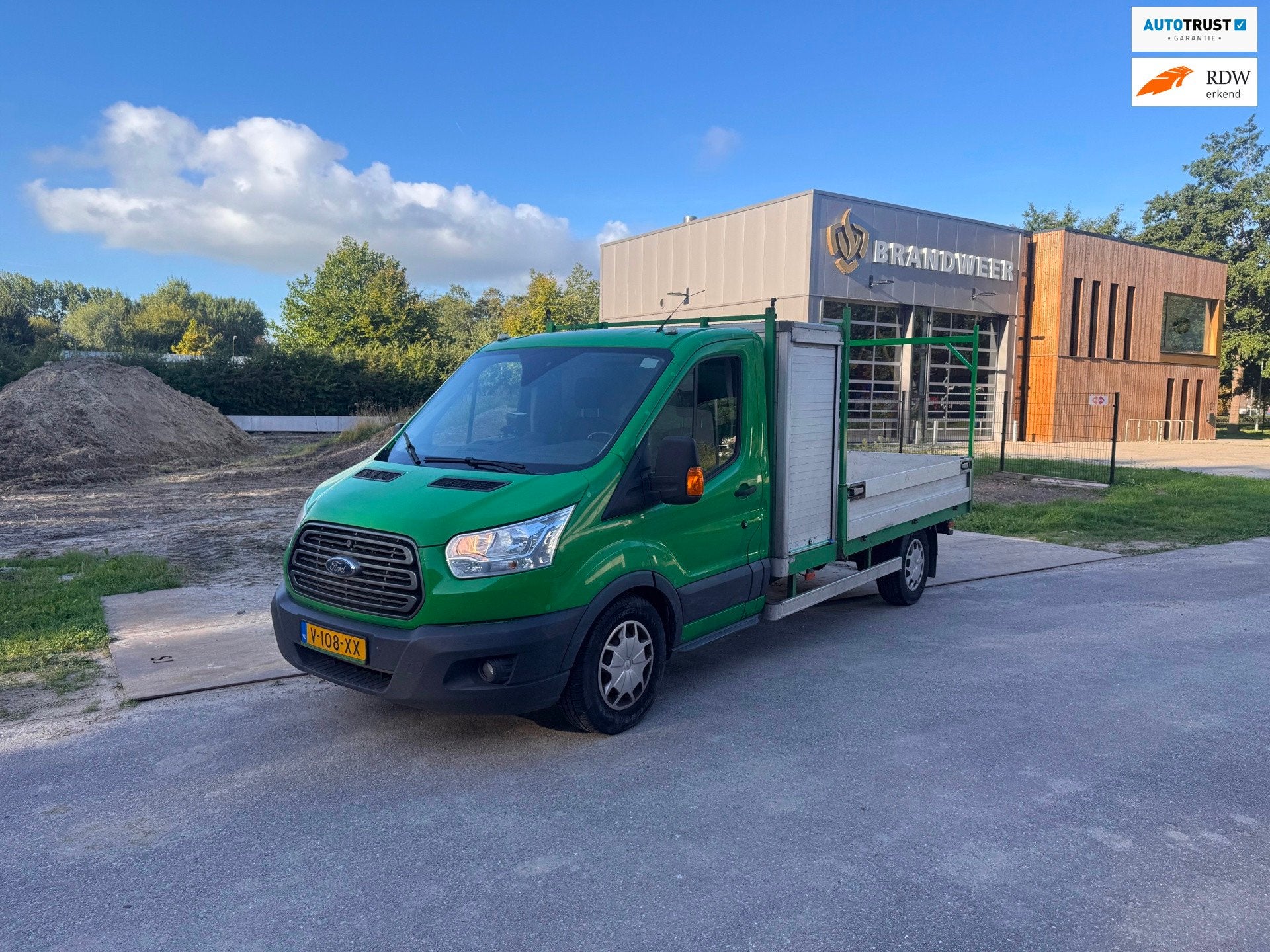 Ford Transit 350 2.0 TDCI L4H1 Trend Navi.Airco.Pick-up, Achterwielaandrijving, Euro 6, 4 cilinders, Bedrijf