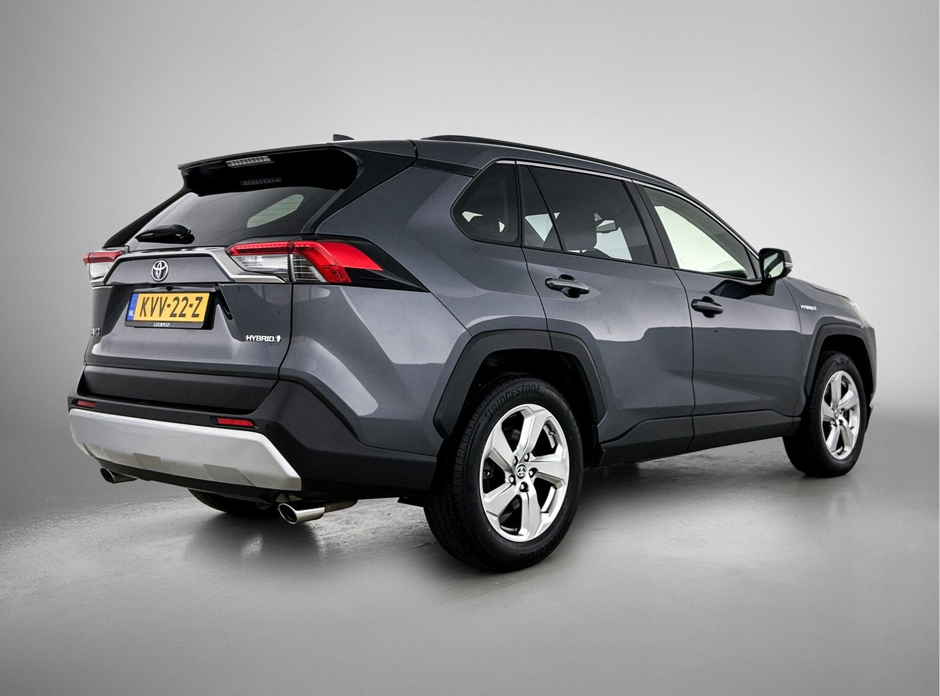 Toyota RAV4 2.5 Hybrid Dynamic ACC | Clima | Navi | El. Acht, Auto's, 12 maanden, Stof, Gebruikt, 4 cilinders
