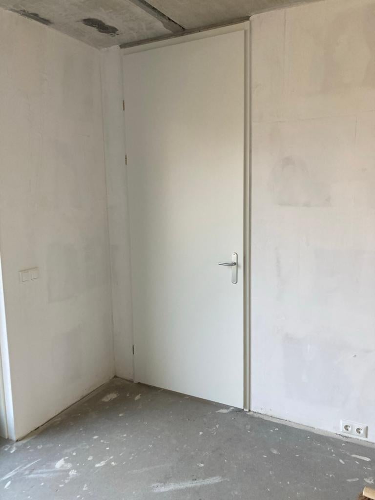 Witte binnendeur berkvens verdi met kozijn en klink, Doe-het-zelf en Verbouw, Ophalen, 80 tot 100 cm, 215 cm of meer, Binnendeur