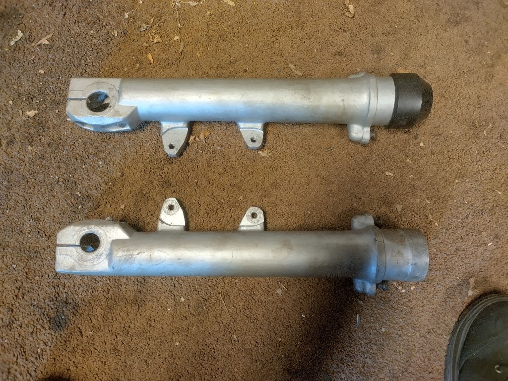 moto guzzi v50 onderpoten, Ophalen of Verzenden, Gebruikt