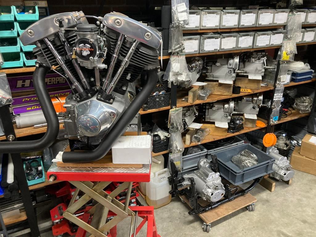 Shovelhead 4-speed versnellingsbakken gereviseerd, Motoren, Ophalen, Gereviseerd