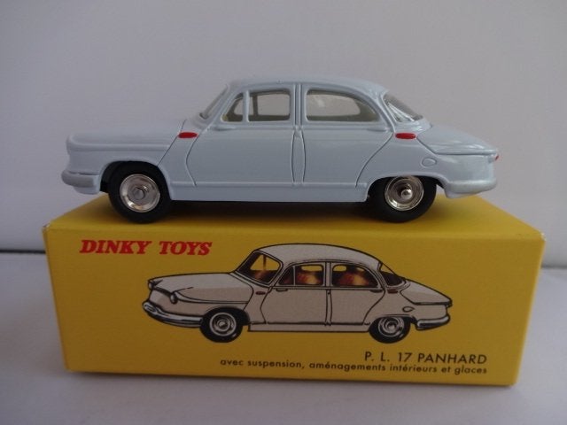 Panhard P.L. 17 grijs nr: 547 van Dinky Toys schaal 1:43, Hobby en Vrije tijd, Ophalen of Verzenden, Nieuw, Auto, Dinky Toys