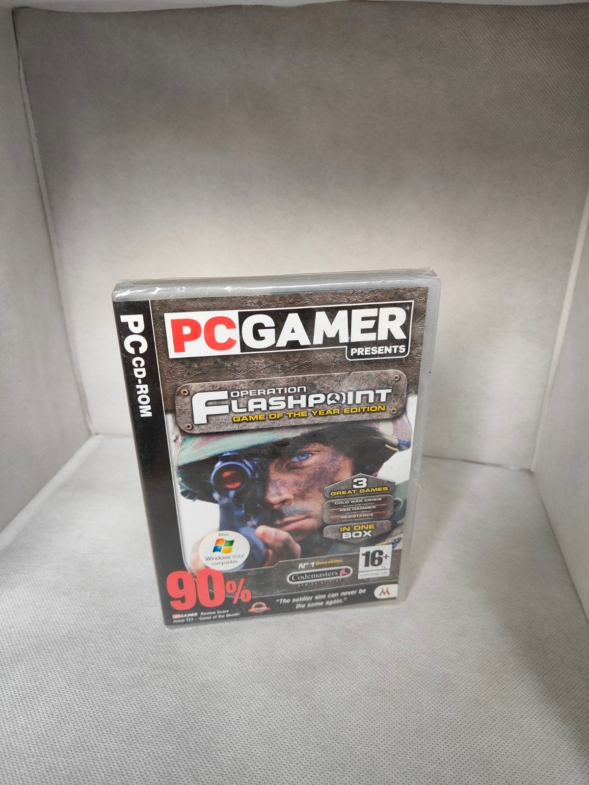 Operation Flashpoint: Game of the Year Edition PC CD-ROM, Online, Shooter, 1 speler, Nieuw