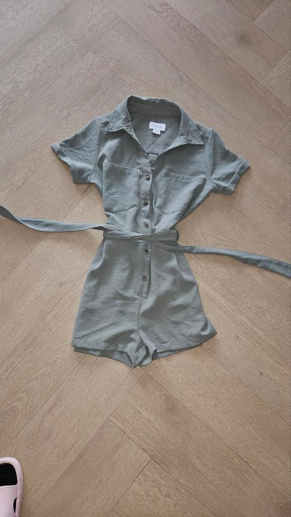 Playsuit groen maat S, Ophalen of Verzenden, Zo goed als nieuw, Groen