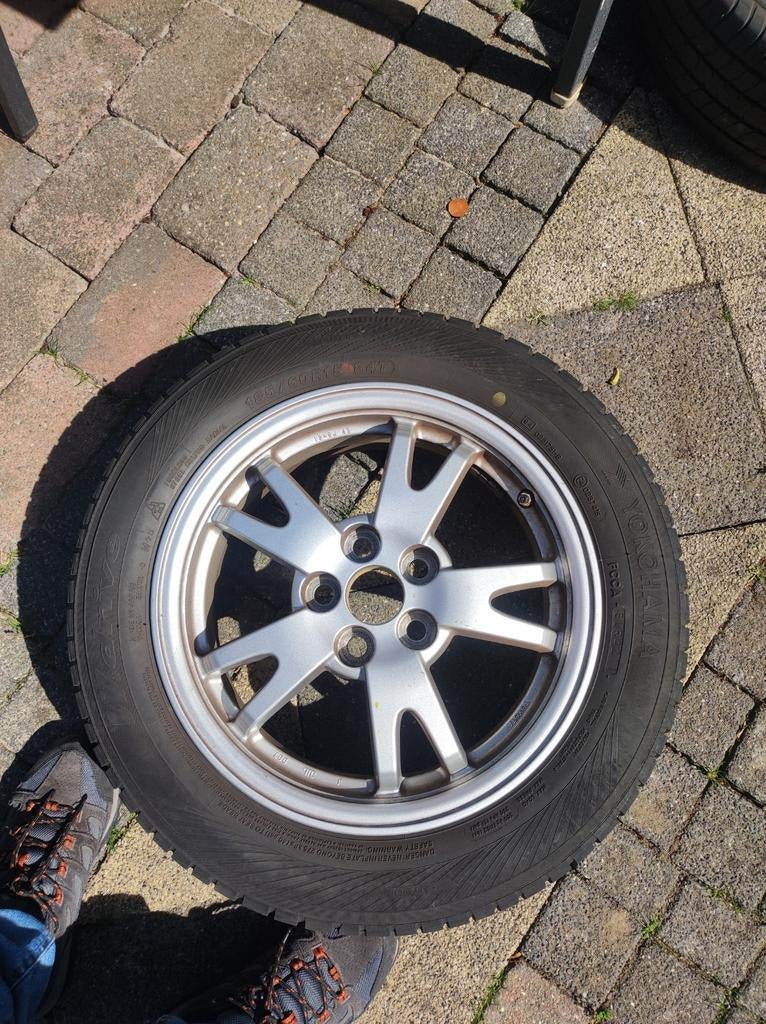 Toyota velgen met banden, Ophalen of Verzenden, Gebruikt