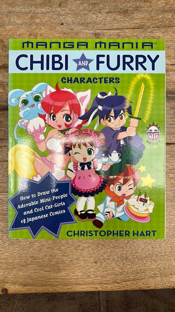 Christopher Hart - Manga Mania Chibi and Furry Characters, Ophalen of Verzenden, Zo goed als nieuw, Tekenen en Schilderen, Christopher Hart