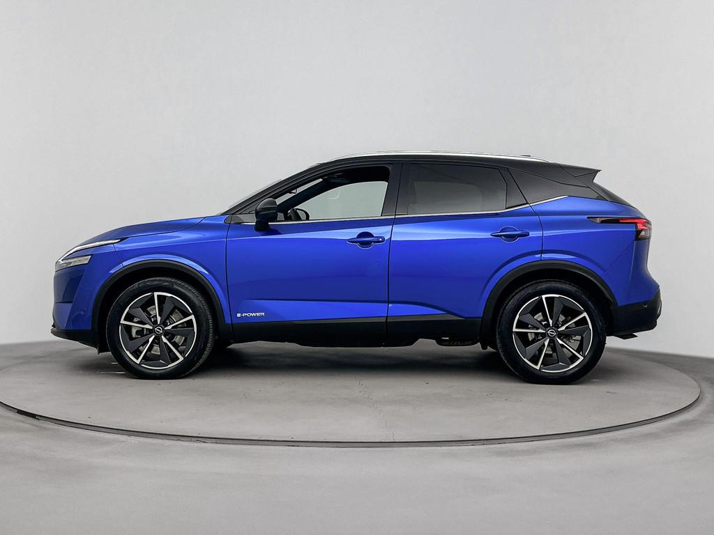 Nissan Qashqai 1.5 e-Power Tekna 190PK | Automaat | Panorama, 1497 cc, Gebruikt, 2 kWh, Blauw