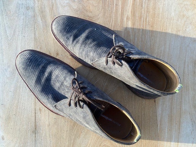Floris van Bommel schoenen, Schoenen met lage hakken, Blauw, Floris van Bommel, Ophalen of Verzenden
