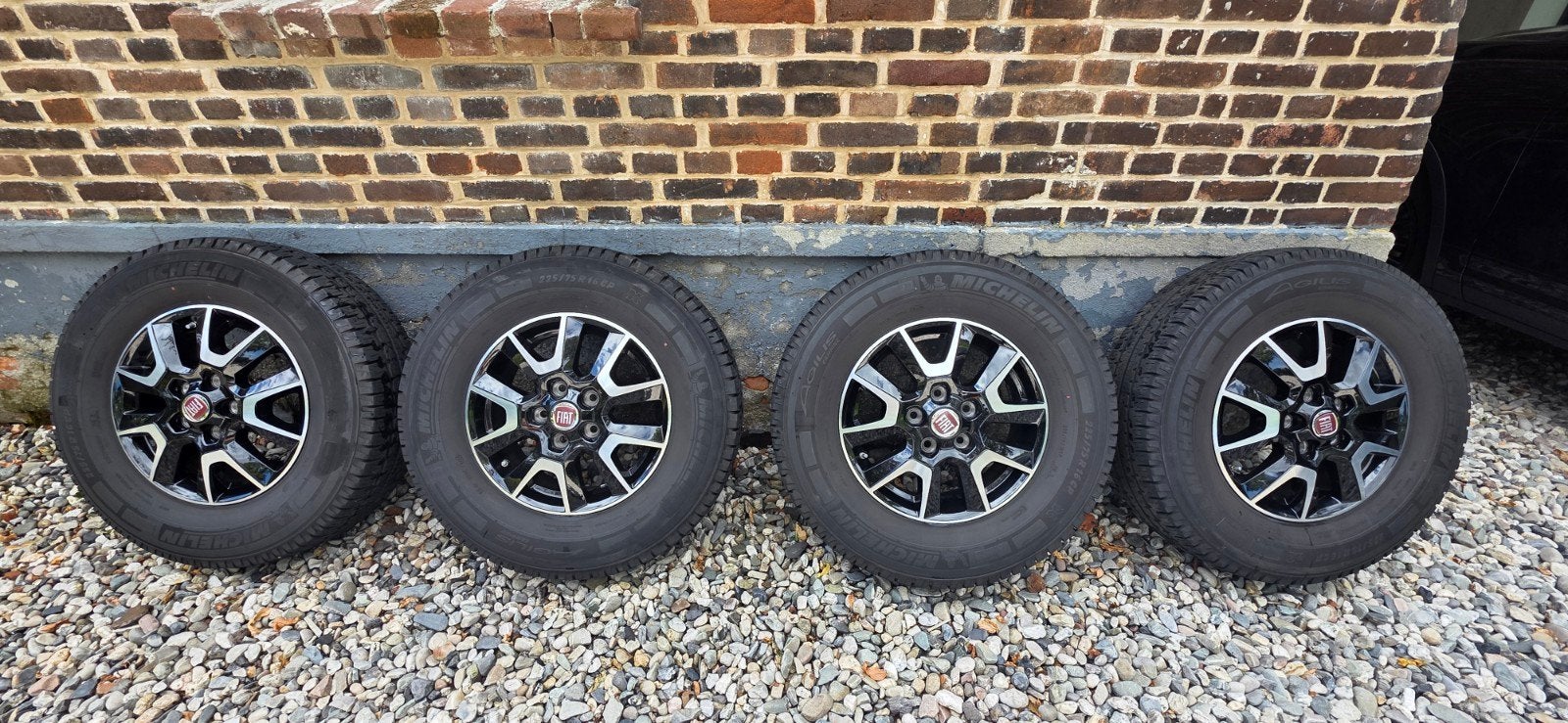 Fiat ducato velgen met banden🛞 set 16inch👌, Auto-onderdelen, Banden en Velgen, Ophalen of Verzenden, Bestelwagen, 225 mm, Zomerbanden
