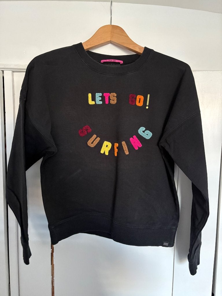 Scotch & soda sweater trui, Zwart, Scotch & Soda, Ophalen of Verzenden, Zo goed als nieuw
