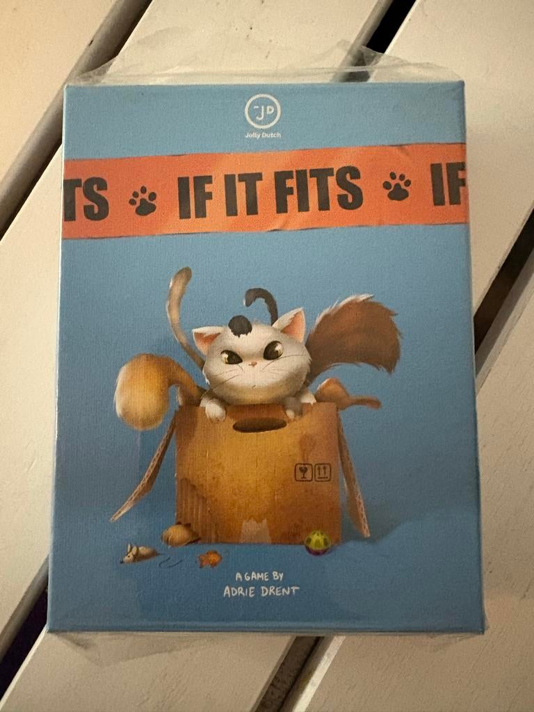 If it fits kaartspel - NIEUW, Hobby en Vrije tijd, Gezelschapsspellen | Kaartspellen, Ophalen of Verzenden, Zo goed als nieuw