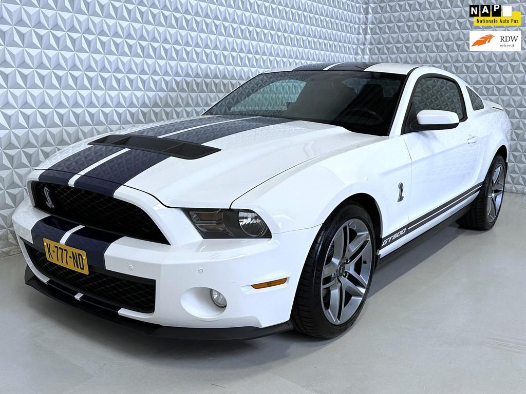 Ford USA Mustang 5.4 V8 Shelby GT500 - 548PK SVT (2010), Auto's, Achterwielaandrijving, Gebruikt, Parkeersensor, 4 stoelen