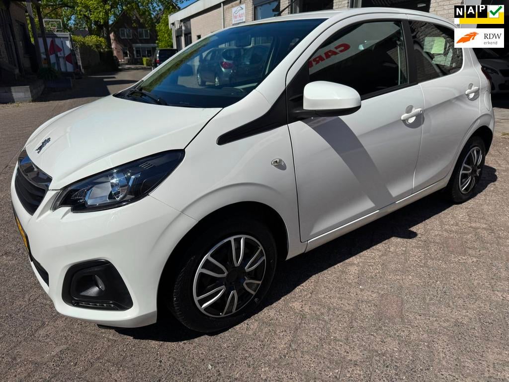 Peugeot 108 1.0 e-VTi Active AIRCO LED ORG 76266 KM NAP VOLL, Voorwielaandrijving, Gebruikt, Euro 6, 4 stoelen
