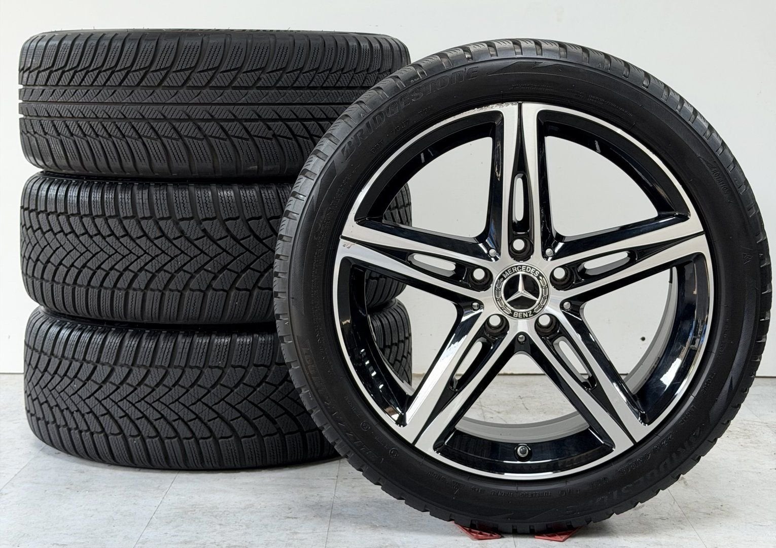 Mercedes A B CLA Klasse 18 inch velgen Winter Origineel 8MM, Auto-onderdelen, Gebruikt, -, -, Banden en Velgen