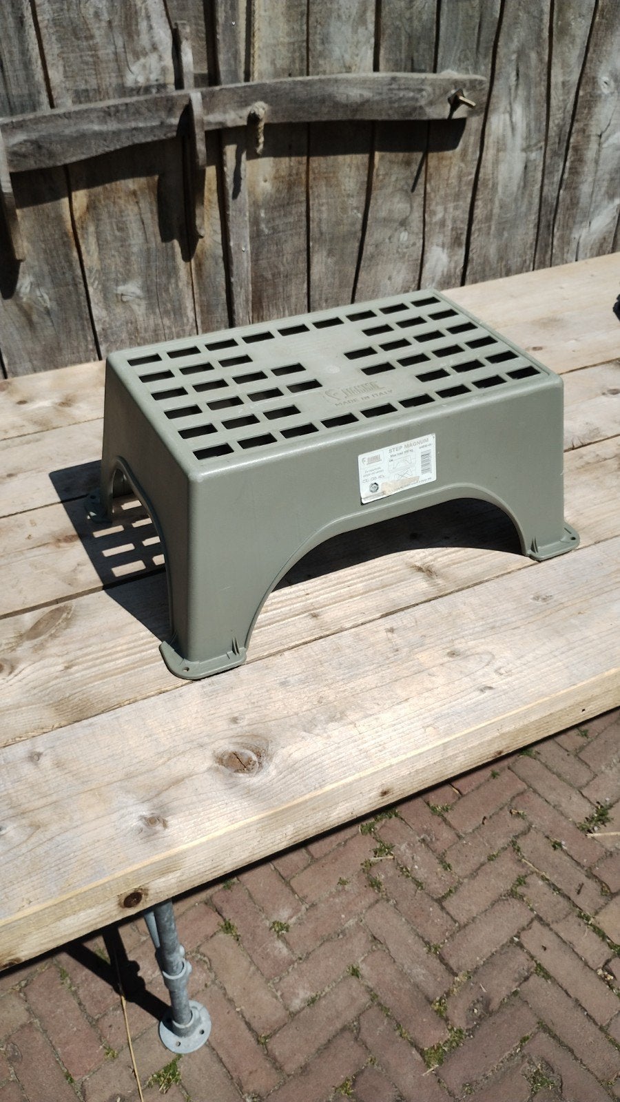 Fiamma Step Magnum krukje - Groot formaat, 200kg draagkracht, Ophalen of Verzenden, Gebruikt