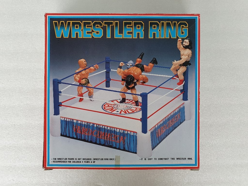 Vintage KO Wrestler Ring, Ophalen of Verzenden, Gebruikt