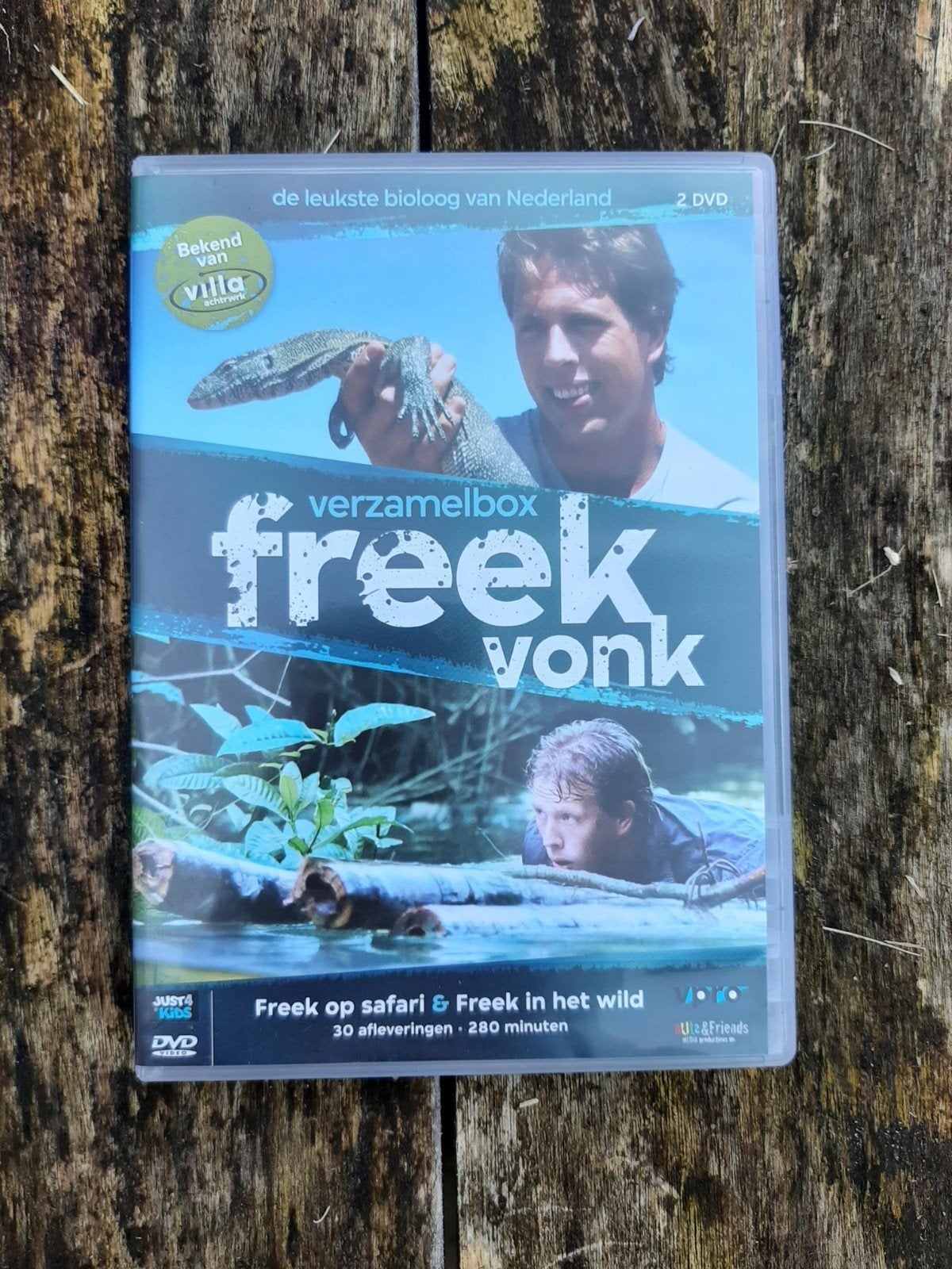 freek vonk dvd set op safari en in het wild 2 in 1, Alle leeftijden, Ophalen of Verzenden, Zo goed als nieuw, Natuur