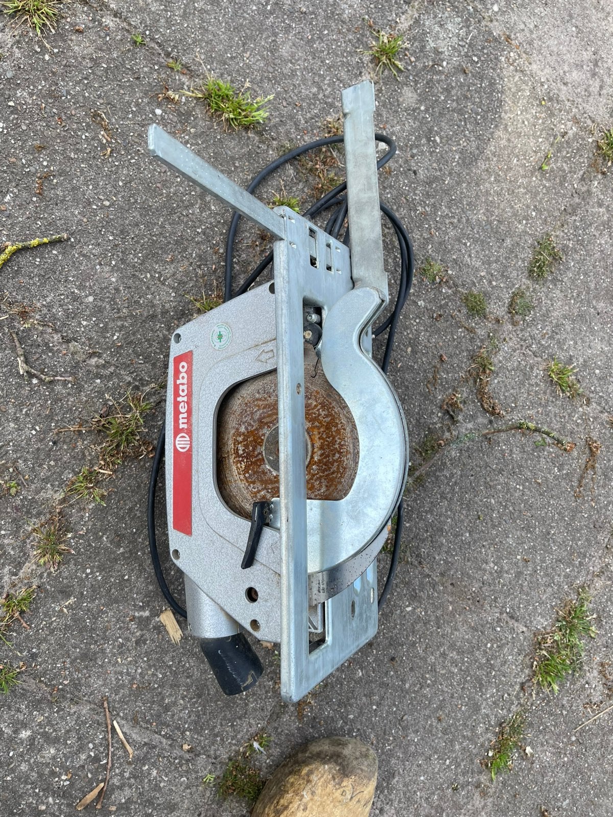 Handcirkelzaag., Doe-het-zelf en Verbouw, Gereedschap | Zaagmachines, Cirkelzaag, Ophalen of Verzenden, Zo goed als nieuw, 30 tot 70 mm