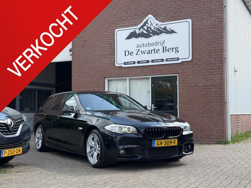 BMW 5-serie Touring 535d High Executive, Auto's, BMW, Automaat, Euro 5, Gebruikt, Zwart