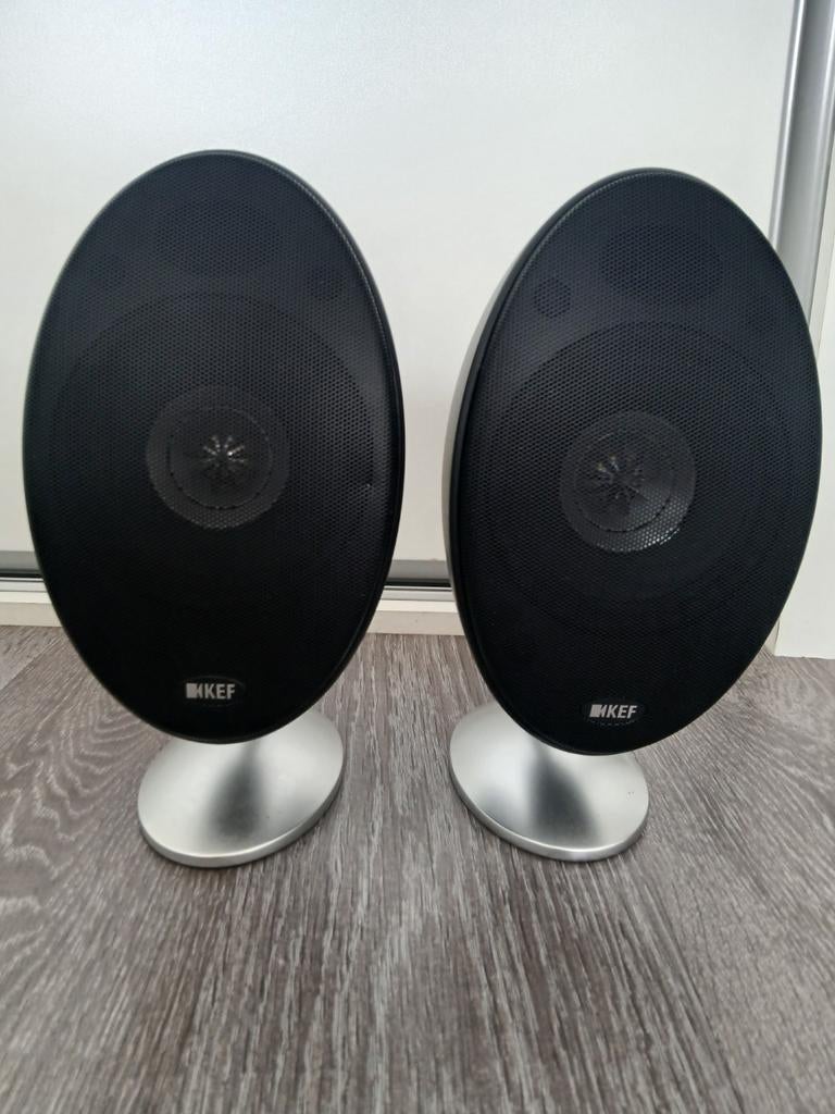 KEF E301 Satelliet Luidsprekers - Zwart (Paar)